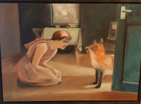Shaul Levron, oil on canvas, 70 by 100 cm