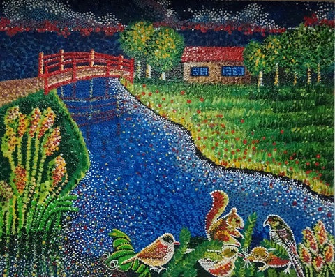Tamar Ben david , Acrylic on canvas, 50 by 60 cm