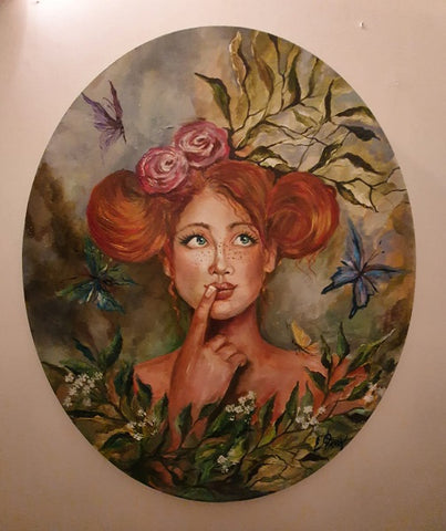 Yelena Falkovsky, oil on canvas, 0 by 0 cm