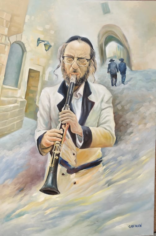 Evgeny Gofman, Oil on canvas, 120 by 80 cm
