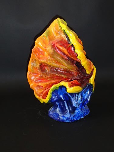 Hana Berger, Clay sculpture, height 30 cm