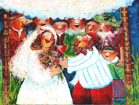 Malka Tsentsiper, Acrylic on canvas, 60 by 80 cm
