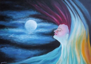 Eliahu Taubman, oil on canvas , 70 by 90 cm