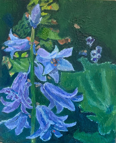 ענת קורת | Anat Korat, oil on canvas, 25 by 30 cm