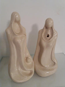 שאול אלבז | Shaul Elbaz, clay sculpture, Height:  34 cm, 30 cm