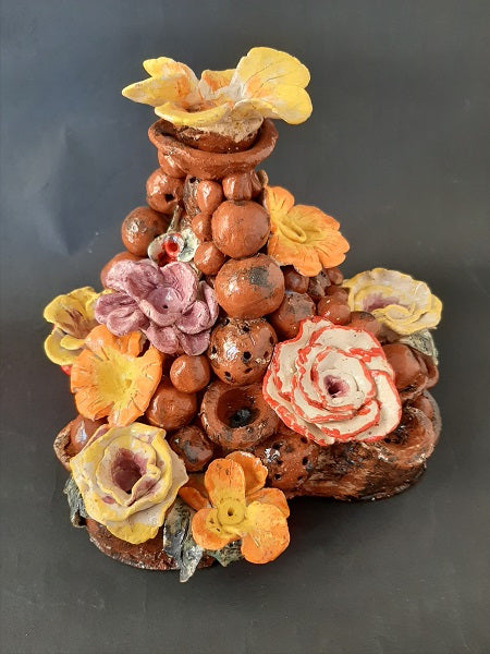 Hana Berger, Clay sculpture, height 19 cm