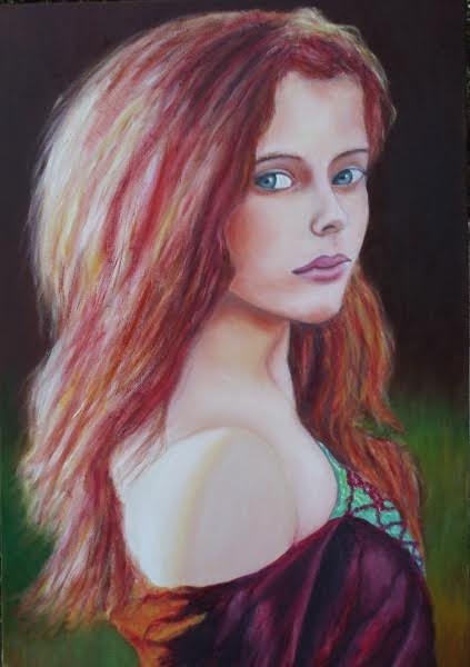 Eliahu Taubman, oil on canvas , 90 by 70 cm