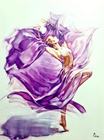 אירנה ראיין | Irena Rain, oil on canvas, 80 by 60 cm