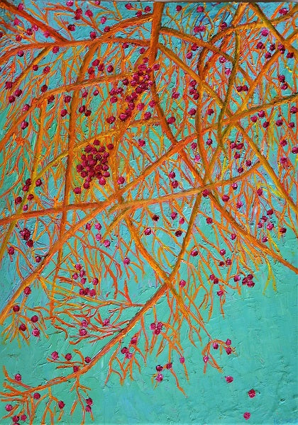אסתי גלזר | Esti Glazer, oil on canvas, 70 by 50 cm