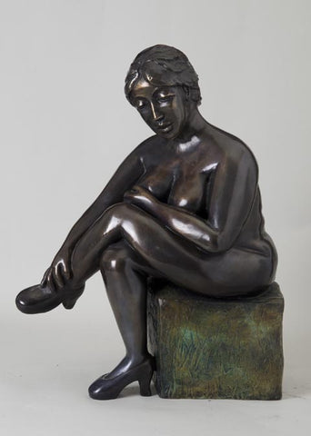 יעל שביט | Yael Shavit,  bronze sculpture, Height 46 cm