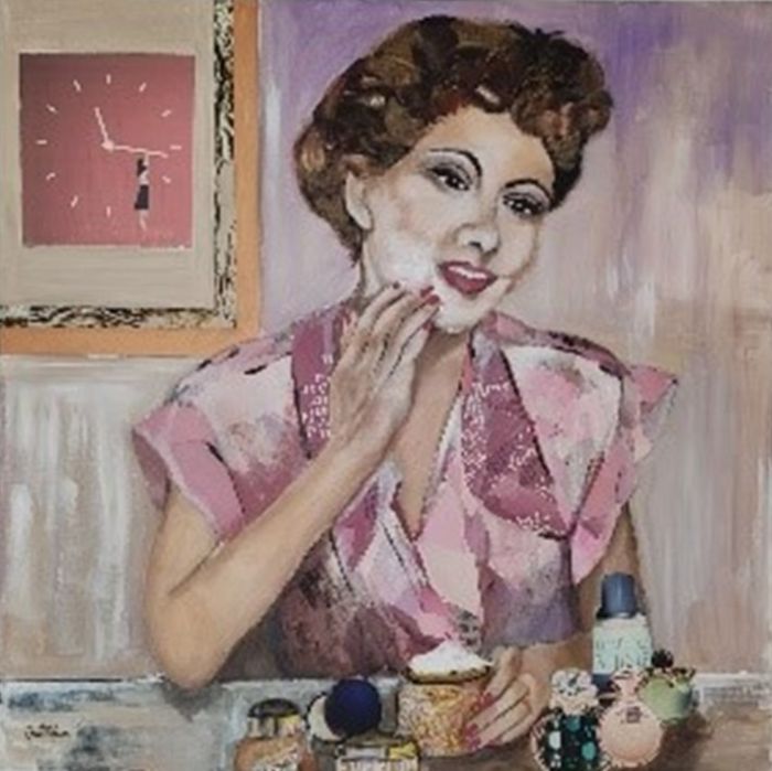 Orit Halpern, Mixed media and acrylic on canvas, 00 by 00 cm