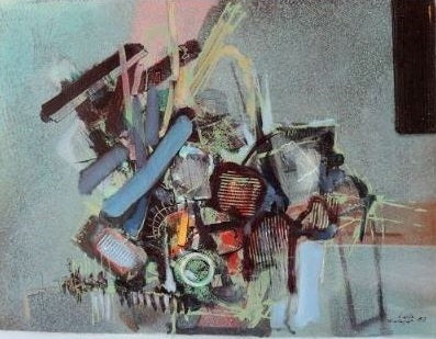Zalayet Nessim, oil on canvas, 65 by 81 cm