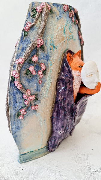 Nataly Feldman, clay sculpture, H 25 cm