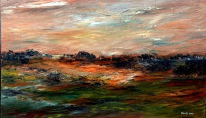 Faris Hamdan, oil on canvas, 60 by 100 cm