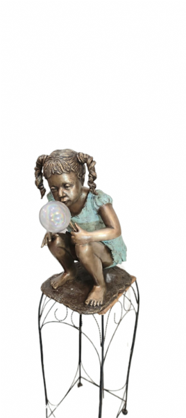 אלישבע צבר | Elisheva Zabar, bronze statue, H. 48 cm