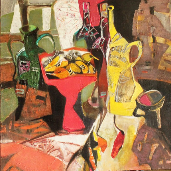 Galya Didur, oil on canvas, 80 by 80 cm
