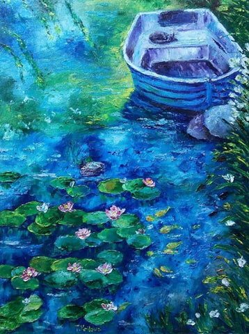 Tatiana Krilova, oil on canvas, 80  by 60 cm