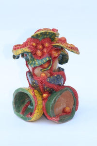 חנה ברגר | Hana Berger, clay sculpture, height 30 cm