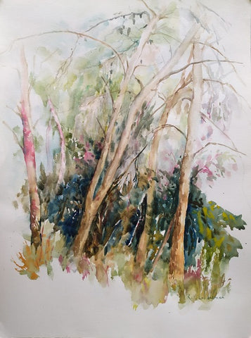 רבקה פיק לנדסמן | Rivka Pick Landesman ,  aquarelle on paper, 61 by  46 cm