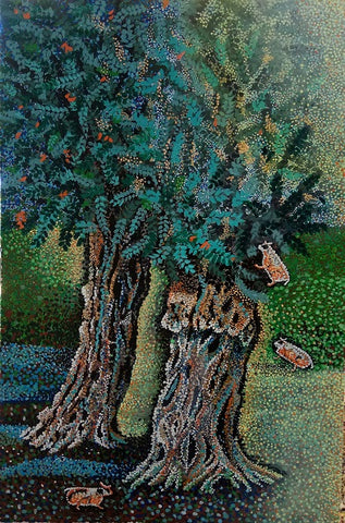 Tamar Ben david , Acrylic on canvas, 120 by 80 cm