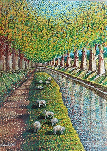 Tamar Ben david , Acrylic on canvas, 110 by 80 cm