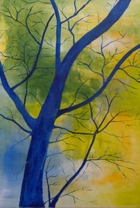 Edit Alfasi, acrylic on canvas, 100 by 70 cm