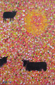 Edit Alfasi, acrylic on canvas, 60 by 40 cm